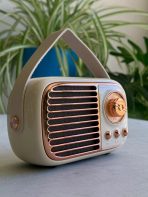 RADIO VINTAGE BT/FM/MP3 RECARGABLE BEIGE
