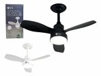 VENTILADOR DE TECHO CON LUZ FRIA Y CALIDA 24'' BLANCO - Imagen 2