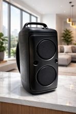 PARLANTE MOCHILA 6.5 X2 CON MICROFONO