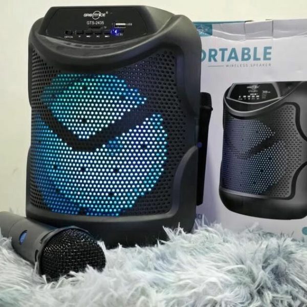 PARLANTE 6.5 CON MICROFONO (GTS-2435)