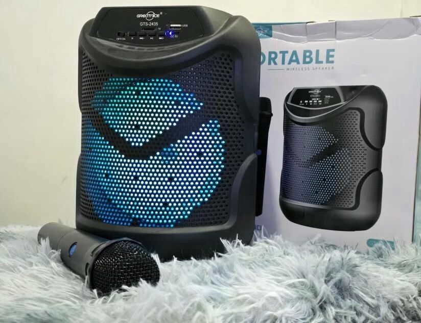 PARLANTE 6.5 CON MICROFONO (GTS-2435) PARLANTE 6.5 CON MICROFONO (GTS-2435) - Imagen 1