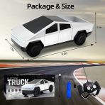 AUTO CYBERTRUCK TESLA CON CONTROL 16H-38 BLANCO