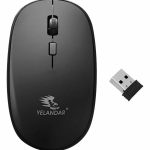 MOUSE  INALAMBRICO YELANDER (E80) NEGRO