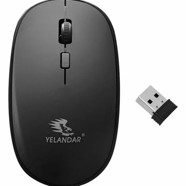 MOUSE  INALAMBRICO YELANDER (E80) NEGRO