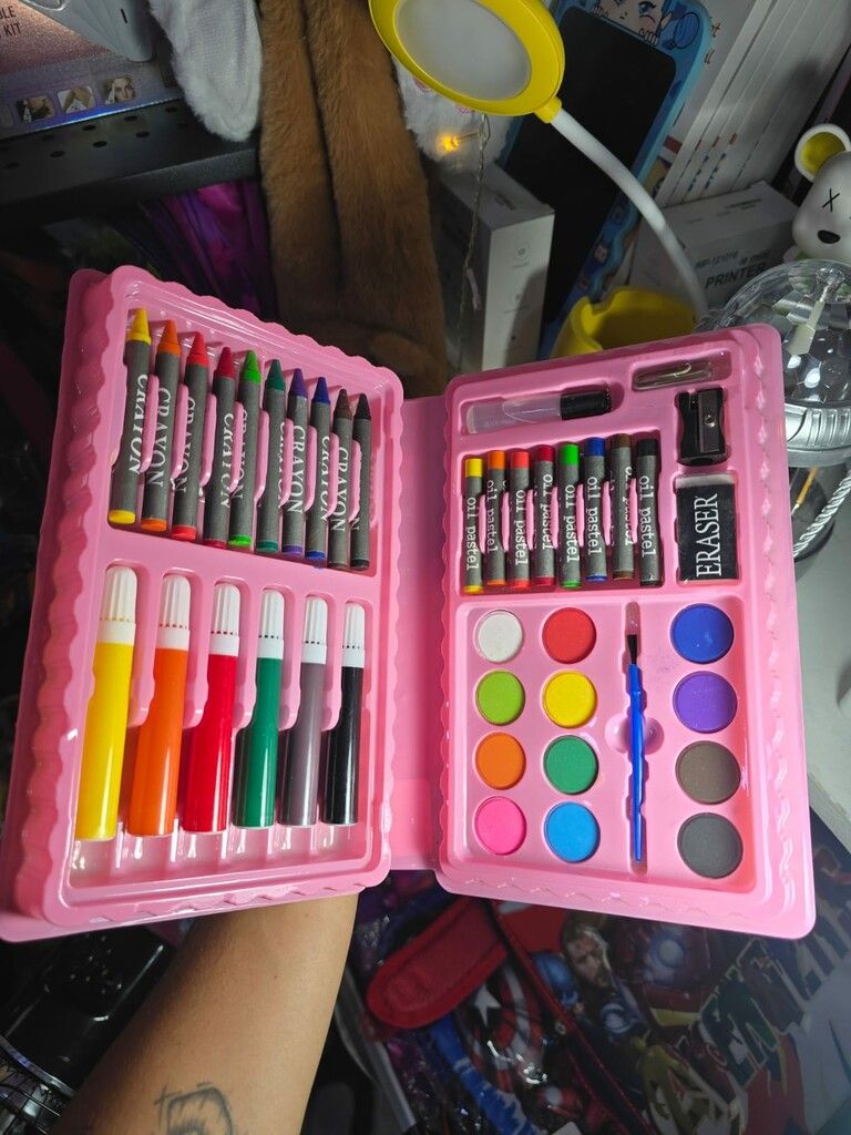 SUPER MEGA SET DE ARTE (42PCS) ROSA SUPER MEGA SET DE ARTE (42PCS) ROSA - Imagen 1