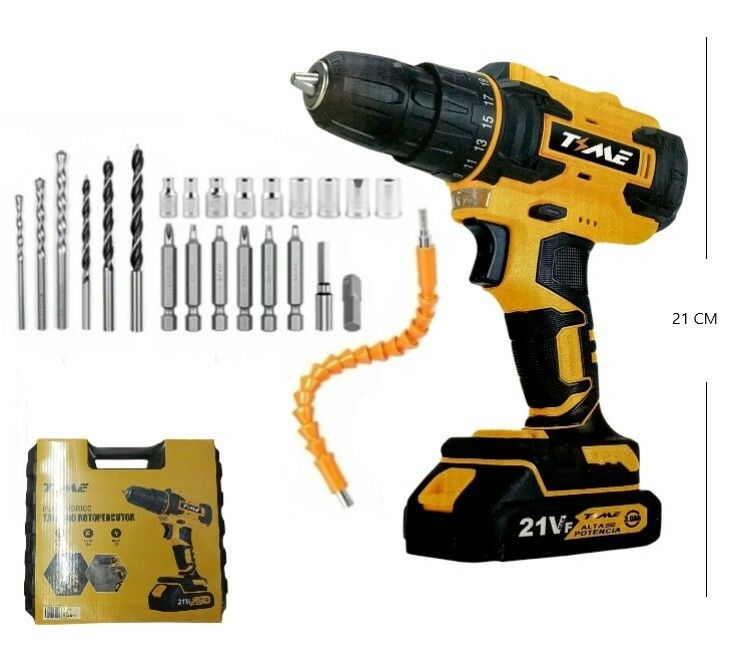 TALADRO INALAMBRICO 2BAT. 21V C-59509 t130405 TALADRO INALAMBRICO 2BAT. 21V C-59509 t130405 - Imagen 1