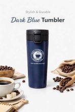 VASO TERMICO DE CAFE 380ML  MELECH-371 AZUL