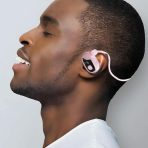 AURICULAR BLUETOOTH OPEN-EAR JS-8 ROSA - Imagen 3
