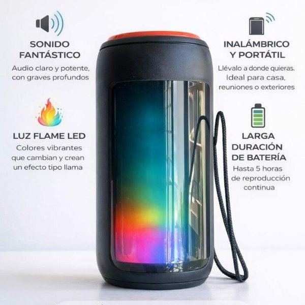 GREATNICE RGB 2'' FLAME LIGHT (1732)