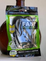 CABLES 1 M 2A EP6013 NEGRO USB-LIGHTNING 2A 1M - Imagen 2