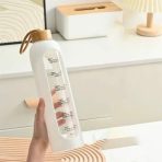 BOTELLA DE VIDRIO  DE 1LT MOTIVACIONAL  JS -7053