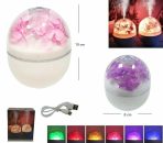 HUMIFICADOR FLOR ETERNA  OFAN-507  HMF-91068 NARANJA - Imagen 2