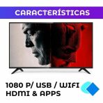 SMART TV 42 ORYX OR-STV42 CON SOPORTE FIJO OBSEQUIO )