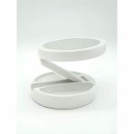 ACC0106 ESPEJO DOBLE  C/LUZ LED A PILA Y RECARGABLE  JG-988 - Imagen 3