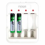 CARGADOR USB CON 2 PILAS AAA O AA NGA-5100