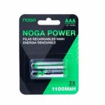 PILAS TRIPLE AAA RECARGABLE NOGA 1100M 0753