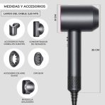 SECADOR DE PELO CON ACCESORIOS 1600W S-113111 - Imagen 2