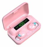 AURICULAR F9 BT 1200 MAH ROSA - Imagen 4