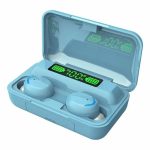 AURICULAR  F9 BT 1200MAH CELESTE