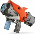BURBUJERO TIBURON NARANJA