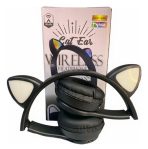 AURICULAR VINCHA GATITO AUX BT NEGRO - Imagen 3
