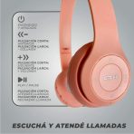 AURICULAR VINCHA GATITO AUX BT ROSA - Imagen 3