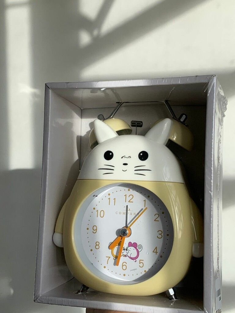 RELOJ DESPERTADOR GATITO REJ-4406 AMARILLO R-121033 RELOJ DESPERTADOR GATITO REJ-4406 AMARILLO R-121033 - Imagen 1
