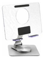 SOPORTE PARA TABLET ALUMINIO BAZAR267 GRIS - Imagen 2