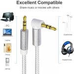 CABLE AUXILIAR IBEK EN L MOD 3504 BLANCO