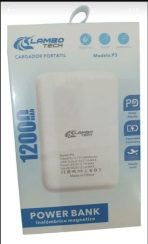 POWERBANK INALAMBRICO MAGNETICO 12000MAH LAMBOTECH  CAR098 NEGRO - Imagen 2