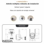 CAMARA IP FIJA EXTERIOR C/WIFI IP66 C-121038 - Imagen 2