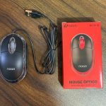 MOUSE LED NOGA CON CABLE N R G A NG-611U NEGRO