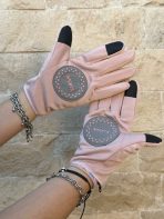 GUANTE DE MUJER SL072 IMPERMEABLE SL075 ROSA CLARO ROSA OSCURO - Imagen 2