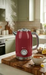 JARRA PAVA ELECTRICA RETRO 1.8L OR-JEE01 ROJA