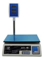 BALANZA COMERCIAL 40KG BD4 0A ACS-40 - Imagen 2