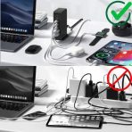 ESTACION DE CARGA 65W USB-C (SIN CAJA) COLOR NEGRO - Imagen 3