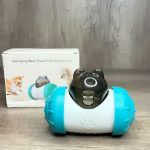 JUGUETE DISPENSADOR DE COMIDA P/MASCOTA JS-4428 (VERDE)