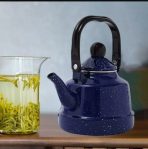 PAVA VINTAGE C/ACABADO ESMALTADO 1.7L BKT0651 AZUL