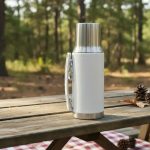 TERMO 1L CON MATE Y MANIJA  TH-15 (BLANCO )