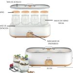 YOGURTERA ELECTRICA 4 VASOS HOG0342