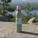BOTELLA ANTIDERRAME C/SORBETE INCORPORADO TH-27G VERDE