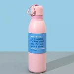 BOTELLA ANTIDERRAME  C/SORBETE INCORPORADO TH-27G (ROSA )