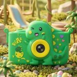 CAMARA INFANTIL CON TRIPODE 361 (VERDE OSCURO )