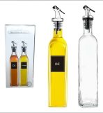 PACK 2 BOTELLAS DISPENSER ACEITE Y VINAGRE  HOG0619 - Imagen 2