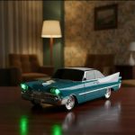 AUTO PARLANTE VINTAGE TURQUESA WS-1965