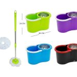 BALDE MOPA CENTRIFUGADO GIRA 360 HOG AZUL