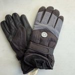 GUANTE SKI TERMICO IMPERMEABLE HOMBRE GRIS Y NEGRO