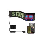 CARTEL LED RGB PROGRAMABLE CON CONTROL EC100802 60x12