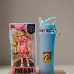 MUÑECO DE MESSI + TERMO AFA