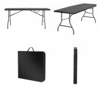 MESA PLEGABLE DE CAMPING  COLOR NEGRO NH--MIN - Imagen 2